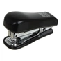 Степлер Buromax пластиковий МІНІ, 10 аркушів, (скоби №10), 58 х 22 х 32 мм, чорний (BM.4133-01) - зменшене зображення 1