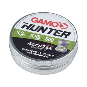 Пульки Gamo Hunter AccuTek 4,5 мм 0,49 г 500 шт (6320834-AK) изображение 1