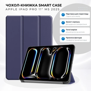 Чохол до планшета BeCover Smart Case Apple iPad Pro 11" M5 2025 Deep Blue (715963) зображення 1