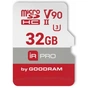 Карта пам'яті Goodram 32GB microSDHC UHS II V90 U3 IRDM PRO (IRP-M9BA-0320R11) - зменшене зображення 1