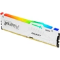 Модуль пам'яті для комп'ютера DDR5 16GB 6000 MHz Beast White RGB Kingston Fury (ex.HyperX) (KF560C30BWA-16) - зменшене зображення 2