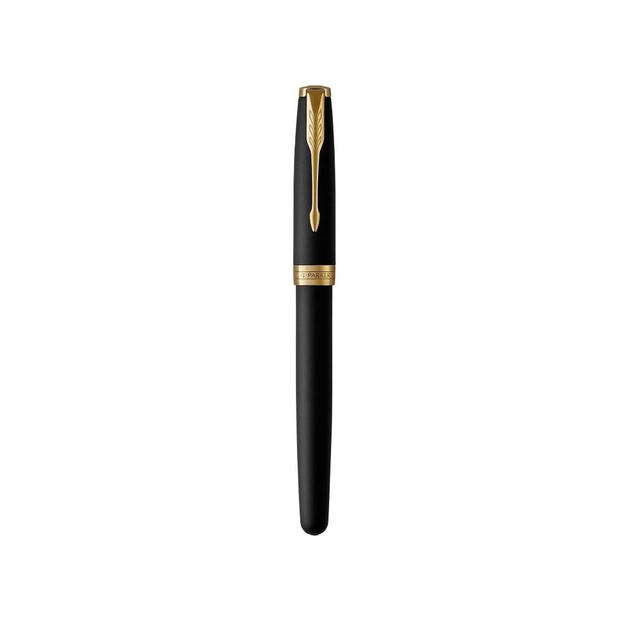 Ручка пір'яна Parker SONNET 17 Matte Black Lacquer GT FP F (84 811) - picture 2