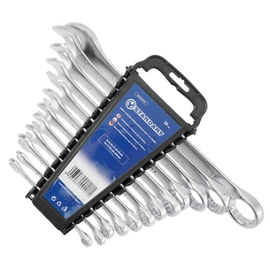 Ключ Стандарт ріжково-накидний 12 шт. (8-24 мм) на холдері (NKK12STA) зображення 1