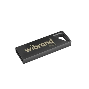 USB флеш накопичувач Wibrand 64GB Stingray Grey USB 2.0 (WI2.0/ST64U5G) зображення 1