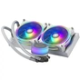 Система рідинного охолодження CoolerMaster MasterLiquid ML240 Illusion White Edition (MLX-D24M-A18PW-R1) - зменшене зображення 2