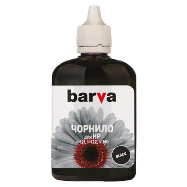 Чорнило Barva HP №121/122/140 BLACK Pigment 90г (H140-340) - зображення 1