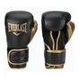 Боксерские перчатки Everlast PowerLock Boxing Training Gloves P00002661 чорний, золотий 10 унцій (009283611965) - уменьшенное изображение 2