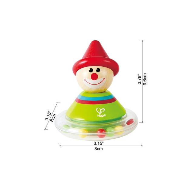 Брязкальце Hape неваляшка клоун Ральф (E0015) - picture 4