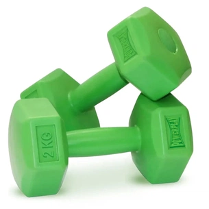 Гантель PowerPlay композитні 4124 Hercules 2 х 2 кг Зелені (PP_4124_2kg_2in) зображення 1