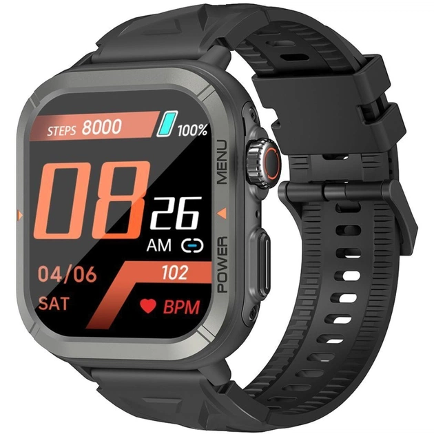Смарт-годинник Blackview W30 50mm black (6931548314295) - изображение 1