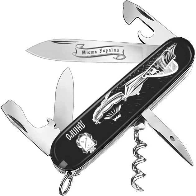 Ніж Victorinox Spartan City 3D "Дніпро" (1.3603.3R32) - изображение 1