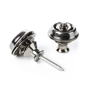 Стреплок для ременя Jim Dunlop Straplok Strap Retainers Dual Design - Black Nickel (SLS1036BN) зображення 1