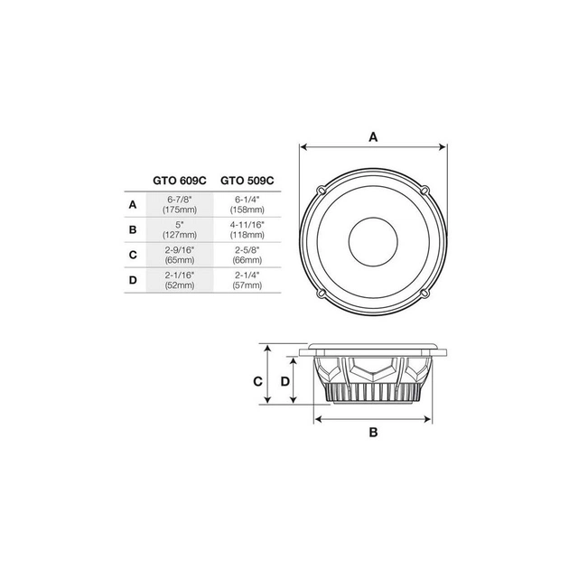 Компонентна акустика JBL GTO509C - picture 10