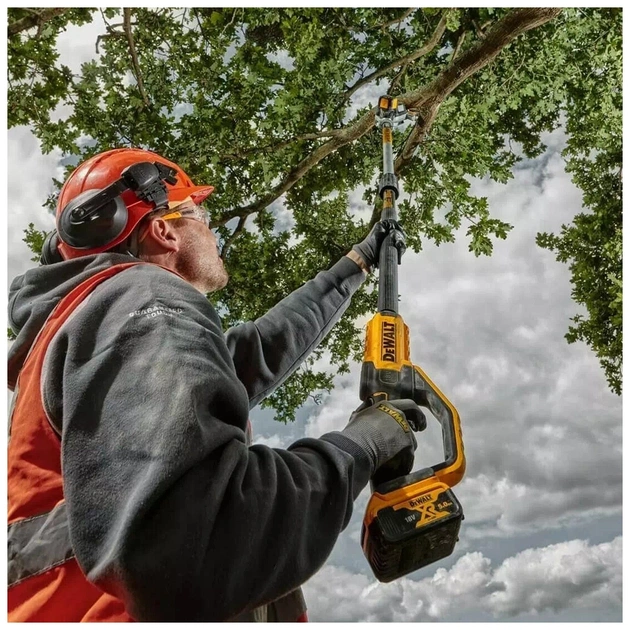 Ланцюгова пила DeWALT висоторіз 18V, 5Ah, довжина шини 20 см (DCMPS567P1) - picture 8