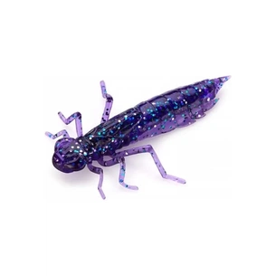Силікон рибальський FishUP Dragonfly 1.2" 060 - Dark Violet/Peacock&Silver (10шт/уп) (1864.04.85) зображення 1