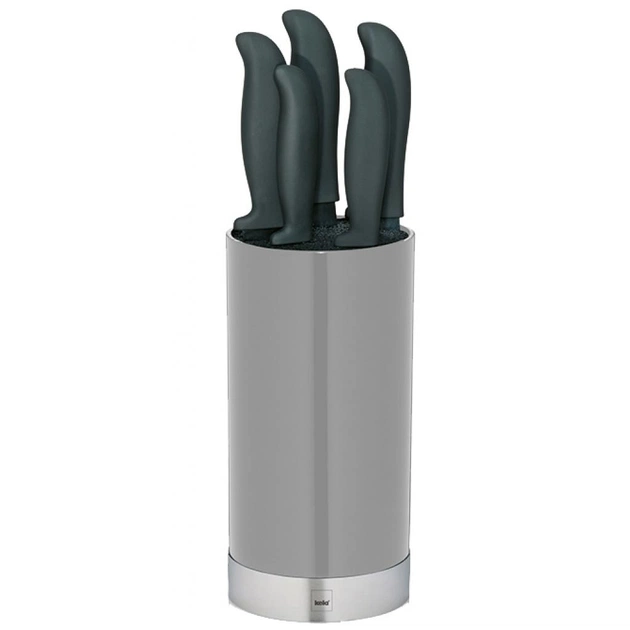 Набір ножів Kela Acida с подставкой 6 предметов Grey (11288) - picture 1