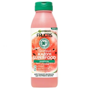 Шампунь Garnier Fructis Superfood Соковитий Кавун для тонкого волосся 350 мл (3600542389099) зображення 1