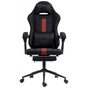 Крісло ігрове GT Racer X-2331 Black/Red (X-2331 Fabric Black/Red) - зменшене зображення 2