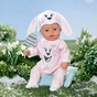 Аксесуар до ляльки Zapf Набір одягу Baby Born Милий зайчик (834473) - зменшене зображення 3