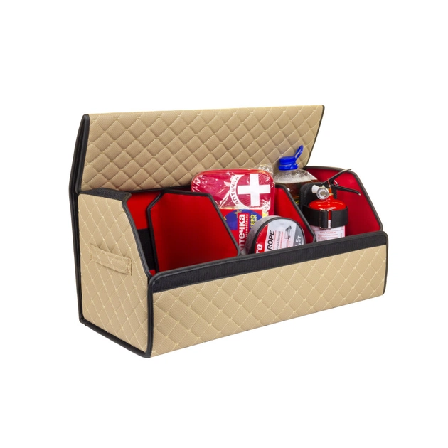 Сумка-органайзер EVAtech ECO L 30x30x65 см бежева з бежевою ниткою (EHECELIIBR) - picture 2