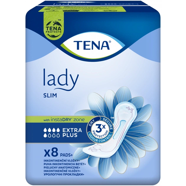 Урологічні прокладки Tena Lady Slim Extra Plus 8 шт. (7322540592887/7322541451473) - изображение 2