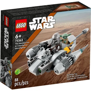 Конструктор LEGO Star Wars Мандалорський зоряний винищувач N-1 88 деталей (75363) зображення 1