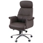 Офісне крісло Аклас Драгобрат, AL MB, Шкіра LC-K Dark Brown/PU Dark Brown (00179839) - зменшене зображення 1