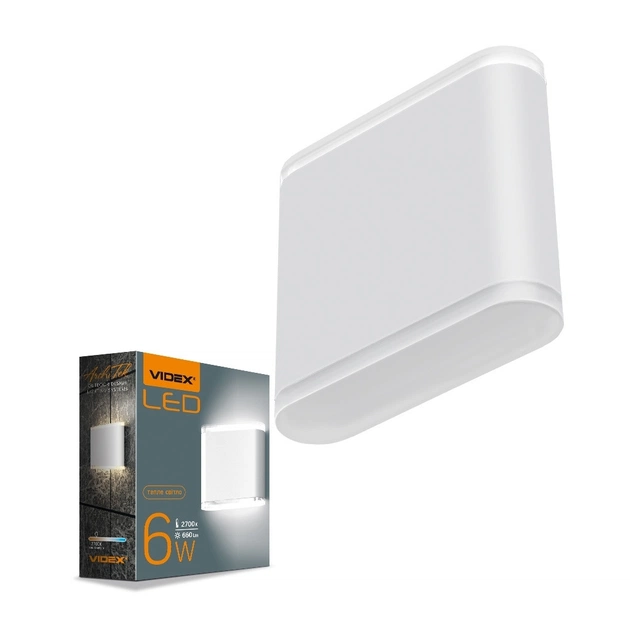Світильник Videx LED AR06 IP54  6W 2700K білий (VL-AR06-062W) - picture 3