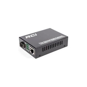 Медіаконвертер RCI 1G, SFP slot, RJ45, standart size metal case (RCI300S-G) изображение 1