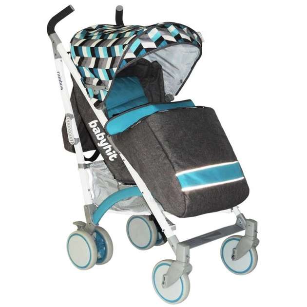 Коляска BabyHit Rainbow D200 Blue Diamond (14036) - изображение 1
