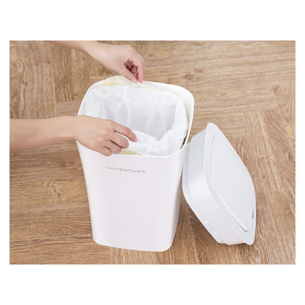Контейнер для сміття Xiaomi Ninestars Waterproof Induction Trash White (DZT-10-11S) - picture 6