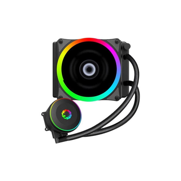 Система рідинного охолодження Gamemax Iceberg120-Rainbow - зображення 1