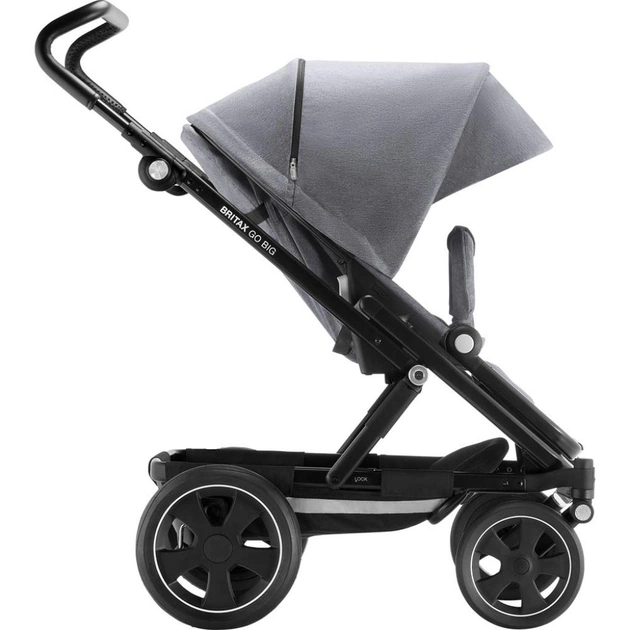 Коляска Britax Go Big2 Grey Melange Black (2000029403) - изображение 4