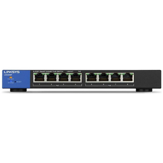 Комутатор мережевий Linksys LGS308P - изображение 1