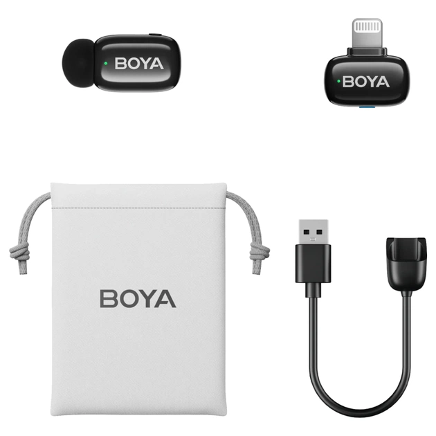 Мікрофон Boya mini-16 Type-C Black (mini-16) - изображение 4