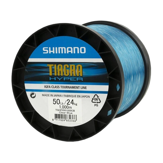 Волосінь Shimano Tiagra Hyper Trolling 1000m 0.68mm 50lb/24kg (2266.97.40) - изображение 1