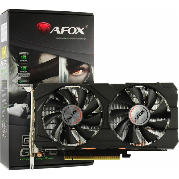 Відеокарта GeForce GTX1660 Ti 6Gb Afox (AF1660TI-6144D6H4) - зображення 1