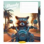 Зошит Школярик Cool animals 12 аркушів клітинка (012-3518K) - зменшене зображення 3