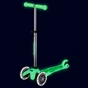 Самокат Micro Mini Deluxe Glow LED Крижаний лайм (MMD216) - уменьшенное изображение 5