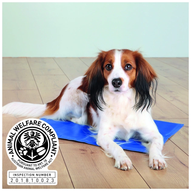 Коврик для животных Trixie Охлаждающий XL–XXL 100х60 см синий (4011905286884) - изображение 8