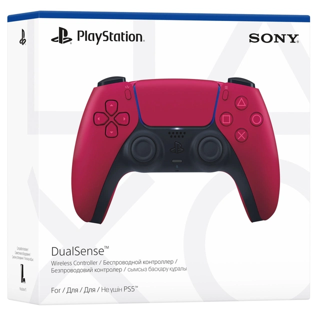 Геймпад Sony Playstation DualSense Bluetooth PS5 Cosmic Red (1000040190) - picture 7