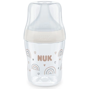 Пляшечка для годування Nuk Perfect Match S Веселка, пластикова, 150 мл (3954131) зображення 1