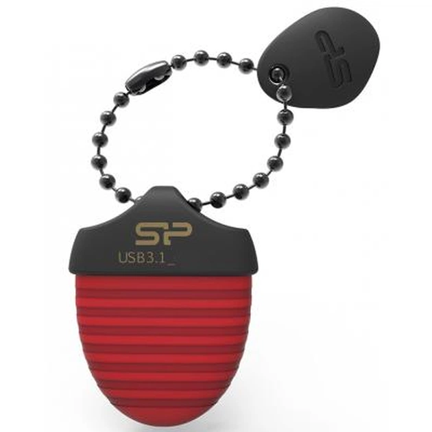 USB флеш накопичувач Silicon Power 8GB Jewel J30 Red USB 3.0 (SP008GBUF3J30V1R) - изображение 1