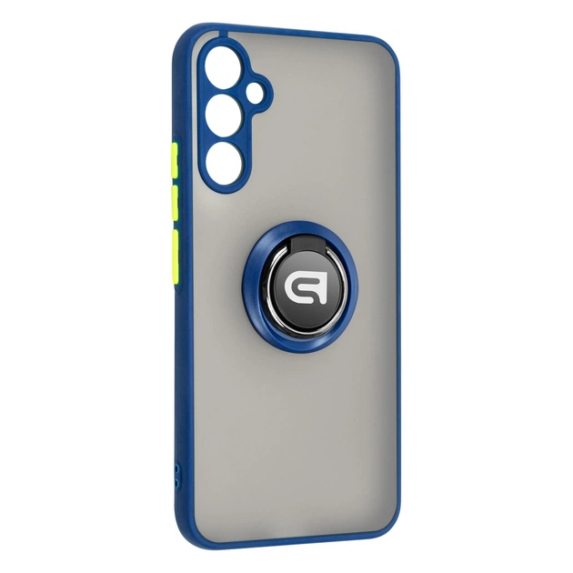 Чохол до мобільного телефона Armorstandart Frosted Matte Ring Samsung A34 5G (A346) Navy Blue (ARM68356) - зображення 1
