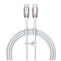 Дата кабель USB-C to USB-C 1.0m 100W white Baseus (CADH000702) - уменьшенное изображение 1