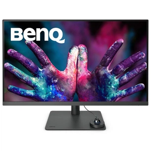 Монітор BenQ PD2705U Dark Grey (9H.LKDLA.TBE) зображення 1