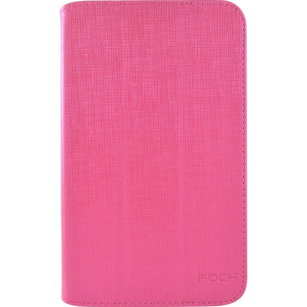 Чохол до планшета Rock Samsung Galaxy Tab3 7" flexible series rose red (T2100-32655) - зображення 1