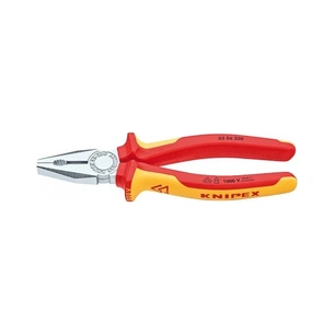 Плоскогубці KNIPEX комбіновані VDE 03 06 200 (03 06 200) зображення 1