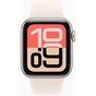 Смарт-годинник Apple Watch SE 3 GPS 40mm Starlight Aluminium Case with Starlight Sport Band - M/L (MEH54RK/A) - зменшене зображення 2