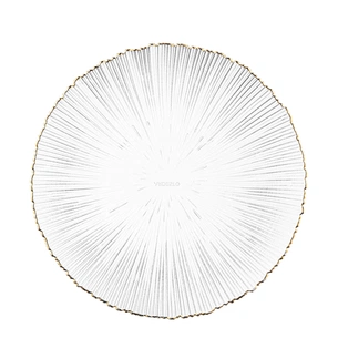 Тарілка Ardesto Mallow, 26.5см, скло, прозорий (AR5013) зображення 1